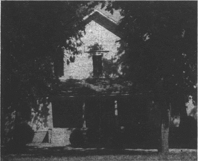 Pleasant Valley ChurchCenter of the religious life in the Mennonite community is the Pleasant Valley Church, which was organized in 1888.  Situated at an intersection several miles from town, the church is surrounded by large shade trees.  The congregation now plans to build a new church on the outskirts of Harper.