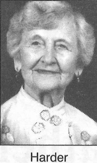 Harder was born July 26, 1914, to Herman B. and Anna Warkentin Fast in Mountain Lake, Minn. She graduated from Mankato (Minn.) State Teachers&#39; College in ... - 200px-Harder_bertha_fast_2008