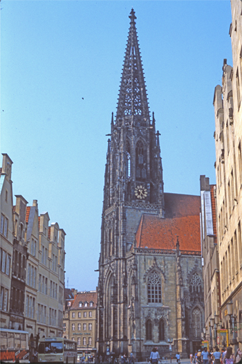 Cathedral tower in Münster