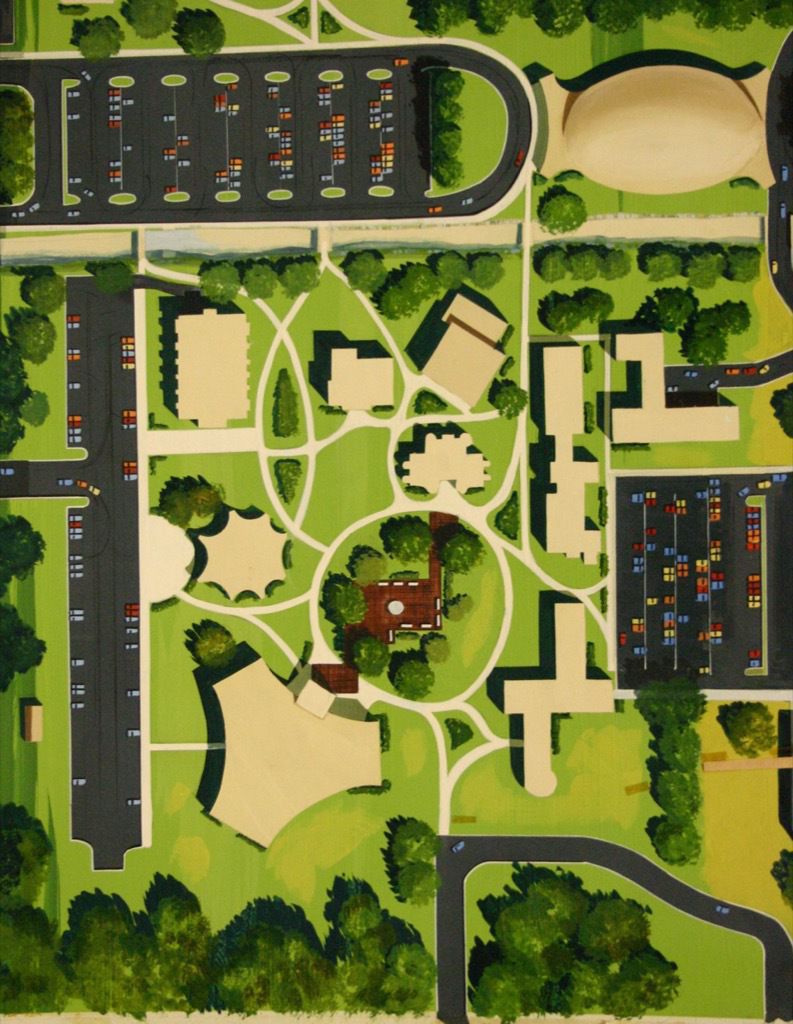 1961 campus plan