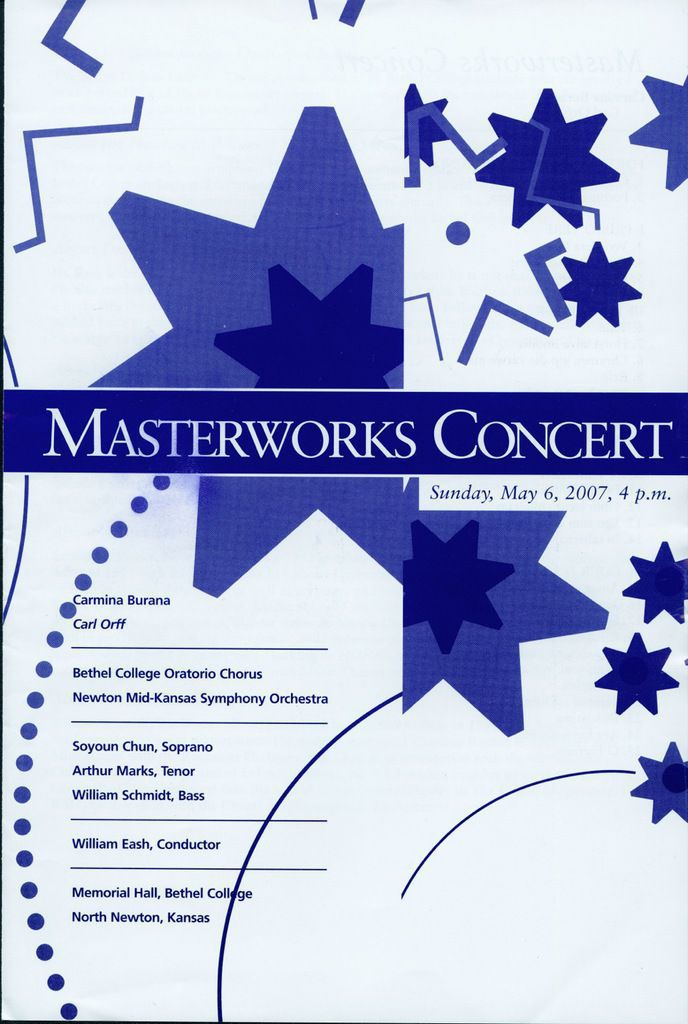2007 Masterworks program